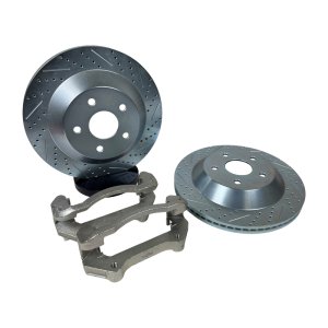Dodge Ram 1500 Brake Rotors (2) - Front - Baer Brakes - Big Claw Performance - Zinc-Plated - `06-`22